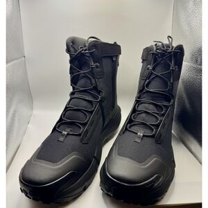 Under Armour Men's Black Tactical Charged Valsetz Zip Boots - Size 13 - NIB